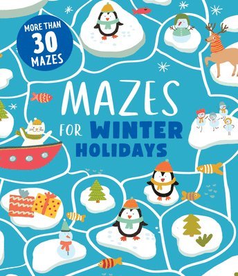 bokomslag Mazes for Winter Holidays: More Than 25 Mazes