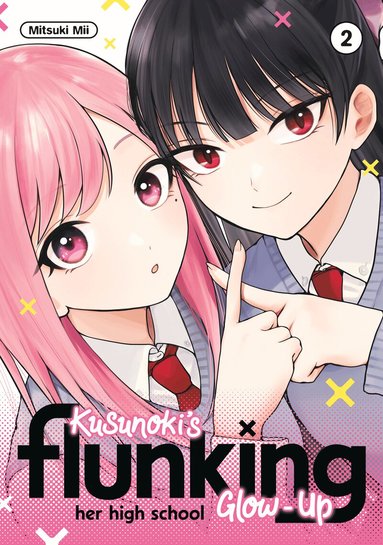 Mitsuki Mii - Kusunoki's Flunking Her High School Glow-Up 2, Häftad