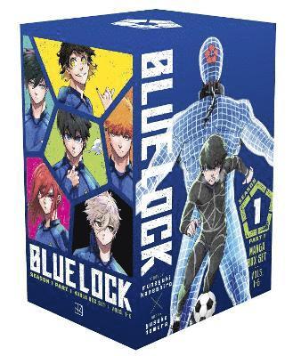 Blue Lock Season 1 Part 1 Manga Box Set 1