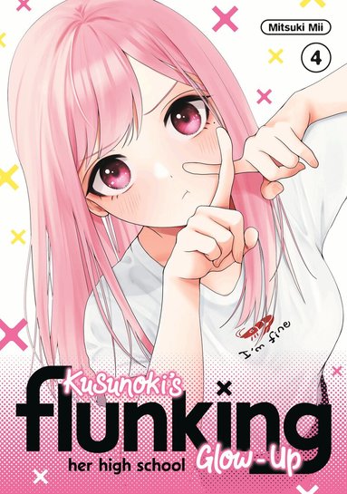 Mitsuki Mii - Kusunoki's Flunking Her High School Glow-Up 4, Häftad