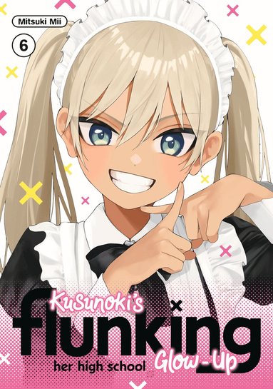 Mitsuki Mii - Kusunoki's Flunking Her High School Glow-Up 6, Häftad