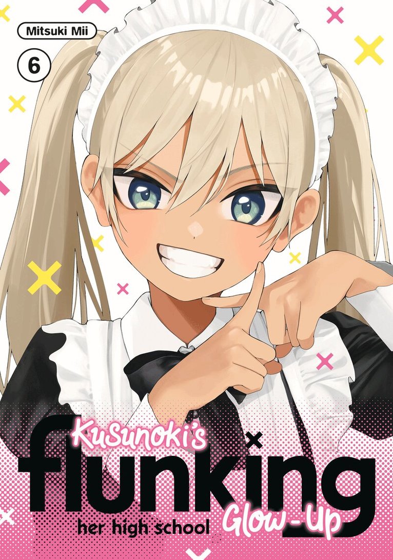 Mitsuki Mii - Kusunoki's Flunking Her High School Glow-Up 6, Häftad