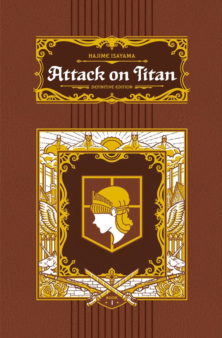 Hajime Isayama - Attack on Titan Definitive Hardcover Collection 1 (Vol. 1-3), Inbunden