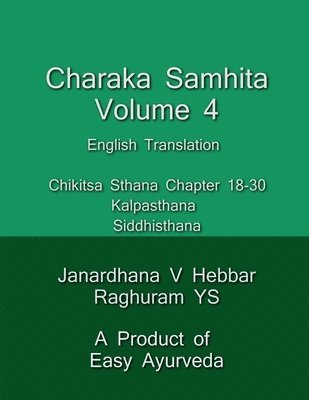 bokomslag Charaka Samhita IV / &#2330;&#2352;&#2325; &#2360;&#2306;&#2361;&#2367;&#2340;&#2366; IV