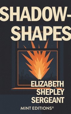 Elizabeth Shepley Sergeant - Shadow-Shapes: The Journal of a Wounded Woman, Häftad