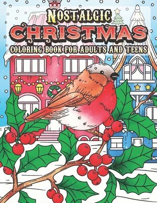 bokomslag Nostalgic Christmas Coloring Book