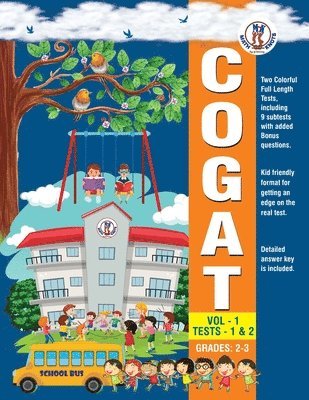 COGAT - VOL 1 -TESTS - 1 and 2 1