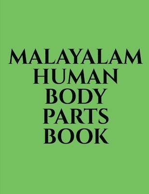 bokomslag Malayalam Human Body Parts Book