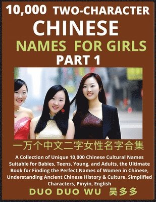 bokomslag Learn Mandarin Chinese Two-Character Chinese Names for Girls (Part 1)