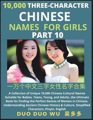 bokomslag Learn Mandarin Chinese Three-Character Chinese Names for Girls (Part 10)