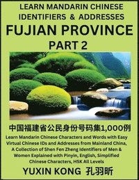 bokomslag Fujian Province of China (Part 2)