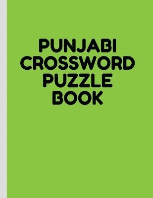 bokomslag Punjabi Crossword Puzzle Book