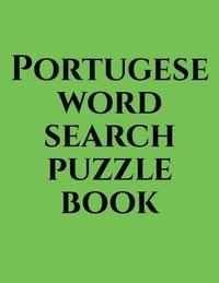 bokomslag Portugese word search puzzle book