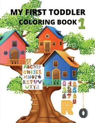 bokomslag My first toddler coloring book