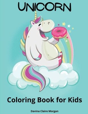 bokomslag Unicorn Coloring Book for Kids