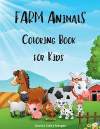 bokomslag Farm Animals Coloring Book for Kids