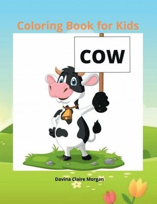 bokomslag Cow Coloring Book for Kids: 50 Simple and Fun Designs of Cow for Kids and Toddlers Cow Lover Gifts for Children A Happy Farm Animals Coloring and