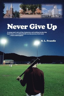 bokomslag Never Give Up: A young man's sad, yet fun, humorous, and exciting ten-day trip back home, or an unforgettable ten-day journey back ho