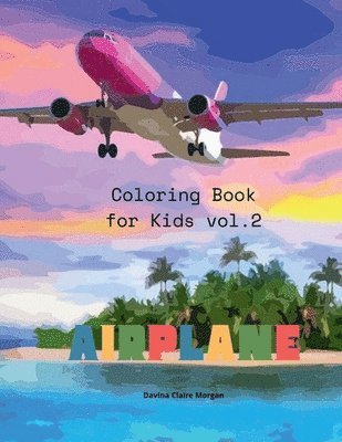 bokomslag Airplane Coloring Book for Kids vol.2