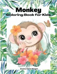 bokomslag Monkey Coloring Book for kids