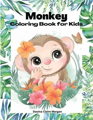 bokomslag Monkey Coloring Book for kids