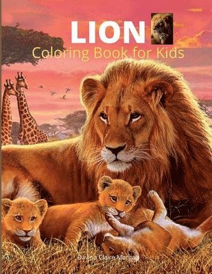 bokomslag Lion Coloring Book for Kids