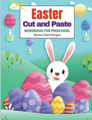 bokomslag Easter Cut and Paste Workbook for Preschool