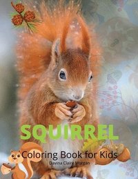 bokomslag Squirrel Coloring Book for Kids