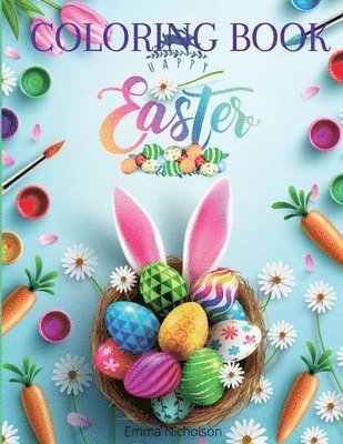 bokomslag Happy Easter Coloring Book