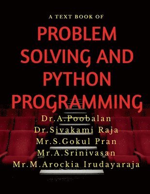 A - Problem Solving and Python Programming, Häftad