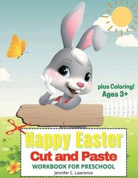 bokomslag Happy Easter Cut and Paste Workbook for Preschool Kindergarten