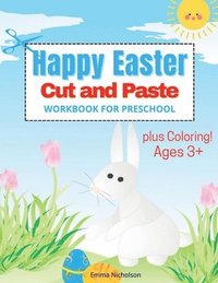 bokomslag Happy Easter Cut and Paste Workbook for Preschool and Toddlers