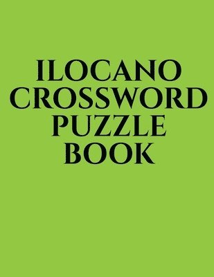 Ilocano Crossword Puzzle Book 1