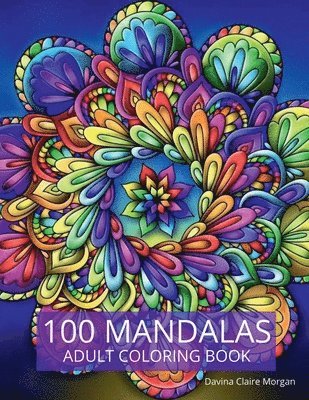 100 Mandalas Adult Coloring Book 1