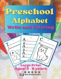bokomslag Preschool Alphabet Write and Coloring