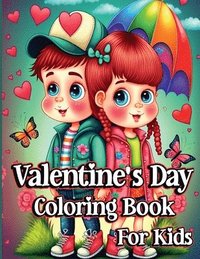 bokomslag Valentine's Day Coloring Book For Kids