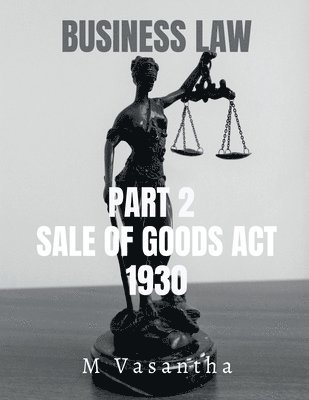 M Vasantha, M. Vasantha, Vasantha,M - Business Law Part 2, Häftad