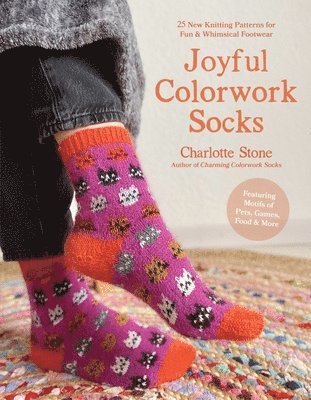Charlotte Stone - Joyful Colorwork Socks, Häftad