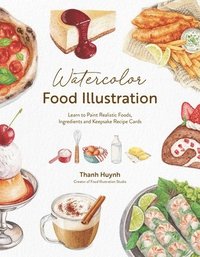 bokomslag Watercolor Food Illustration