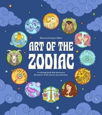 Jessica Miller - Art of the Zodiac, Häftad