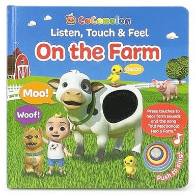 bokomslag Cocomelon Listen, Touch & Feel on the Farm