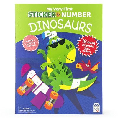 Dinosaurs: My Very First Sticker by Number 1