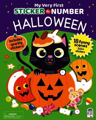 Cottage Door Press - My Very First Sticker by Number Halloween, Häftad