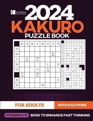 Kunlektra Brain Teaser 11 x 11 Kakuro Puzzle Book for Adults 1