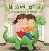 Luke and Lottie. the Dinosaur Museum 1