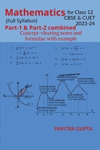 bokomslag Mathematics for class 12 (CBSE & CUET) Full Syllabus