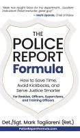 bokomslag Police Report Formula