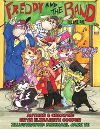 bokomslag Freddy and the Band: Volume One - Coloring Book