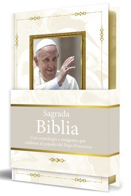 Biblia Católica: Letra Grande. Edición Conmemorativa del Papa Francisco Hc Acolchada / Catholic Bible Large Format Padded Hc Commemorative Edition Pop 1