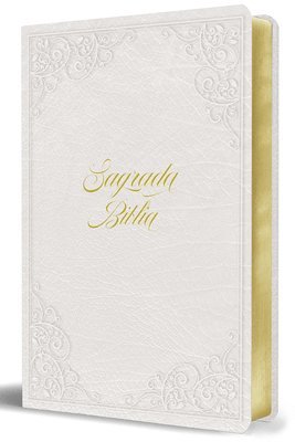 bokomslag Biblia Católica: Letra Grande. Símil Piel Blanca: Boda, Quinceañera, Primera Comu Nión / Catholic Leathersoft White Bible: Bride, Quinceanera, First C